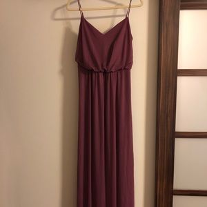 Long David’s Bridal Dress in Chianti